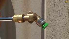 how to use a pressure washer Pivot Coupler