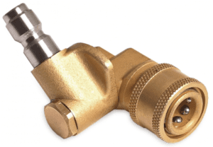 pivot coupler for pressure washer