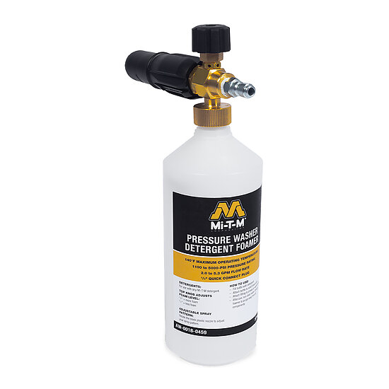 pressure washer detergent foamer