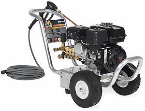 Mi-T-M CAW Aluminum Series 3000 PSI 3.9 GPM (Electric - Cold Water)  Wall-Mount Direct Drive Pressure Washer