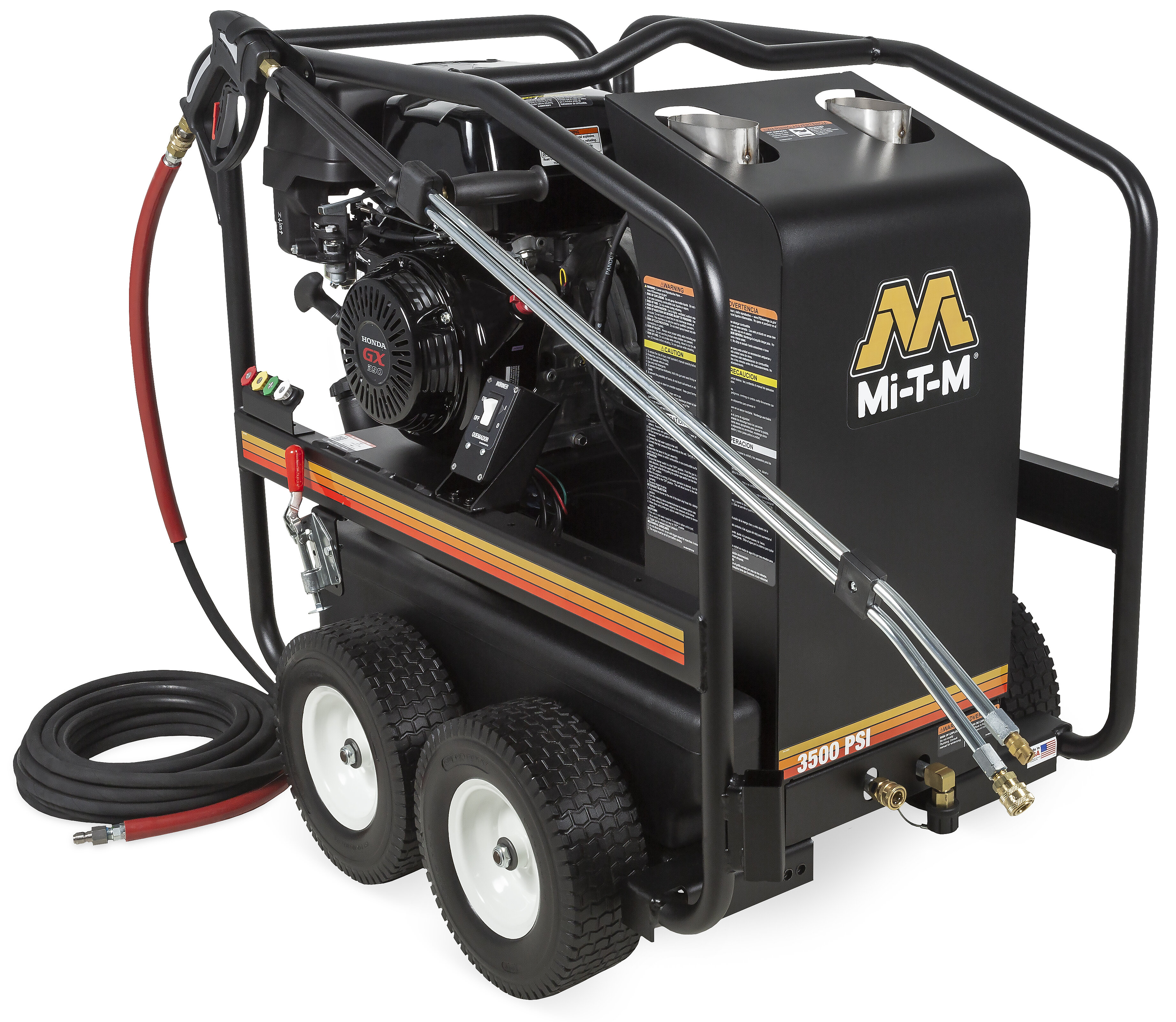 gas hot water pressure washers