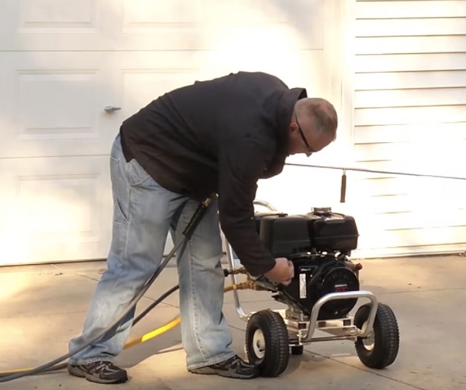 gasoline pressure washer