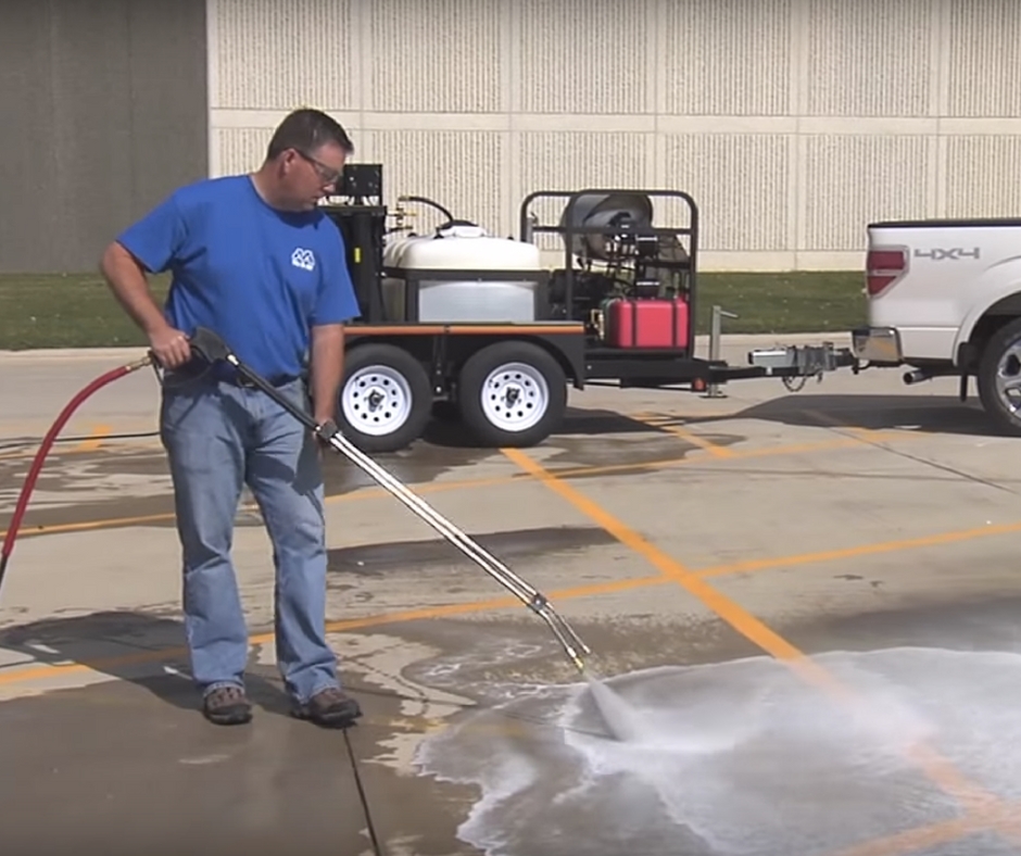 pressure washing equipment