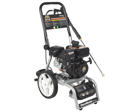 Mi-T-M Hot Water Pressure Washer 1500 psi GH-1502-LM10 LP Fire Burned 1.8  gpm