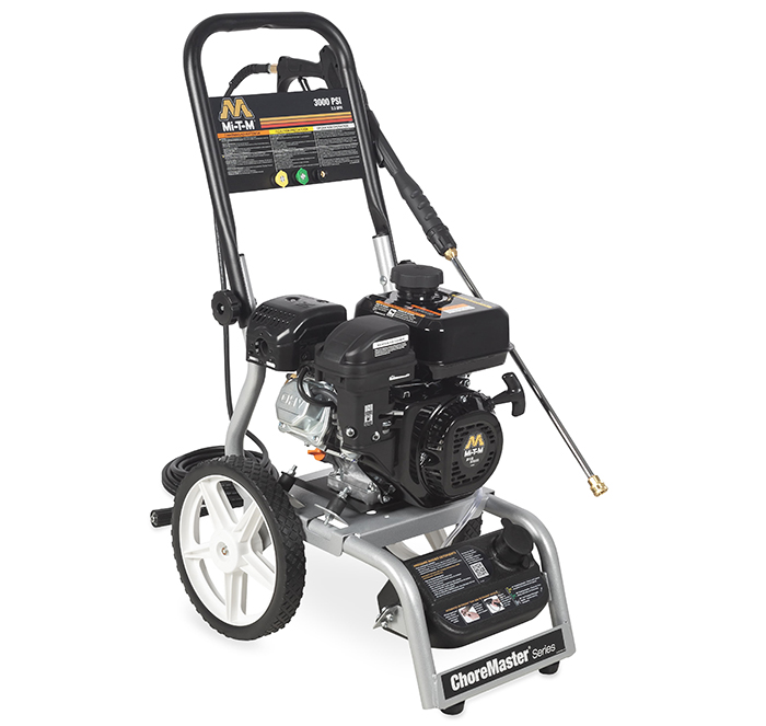 Mi-T-M Towable Mobile Hot Pressure Washer System