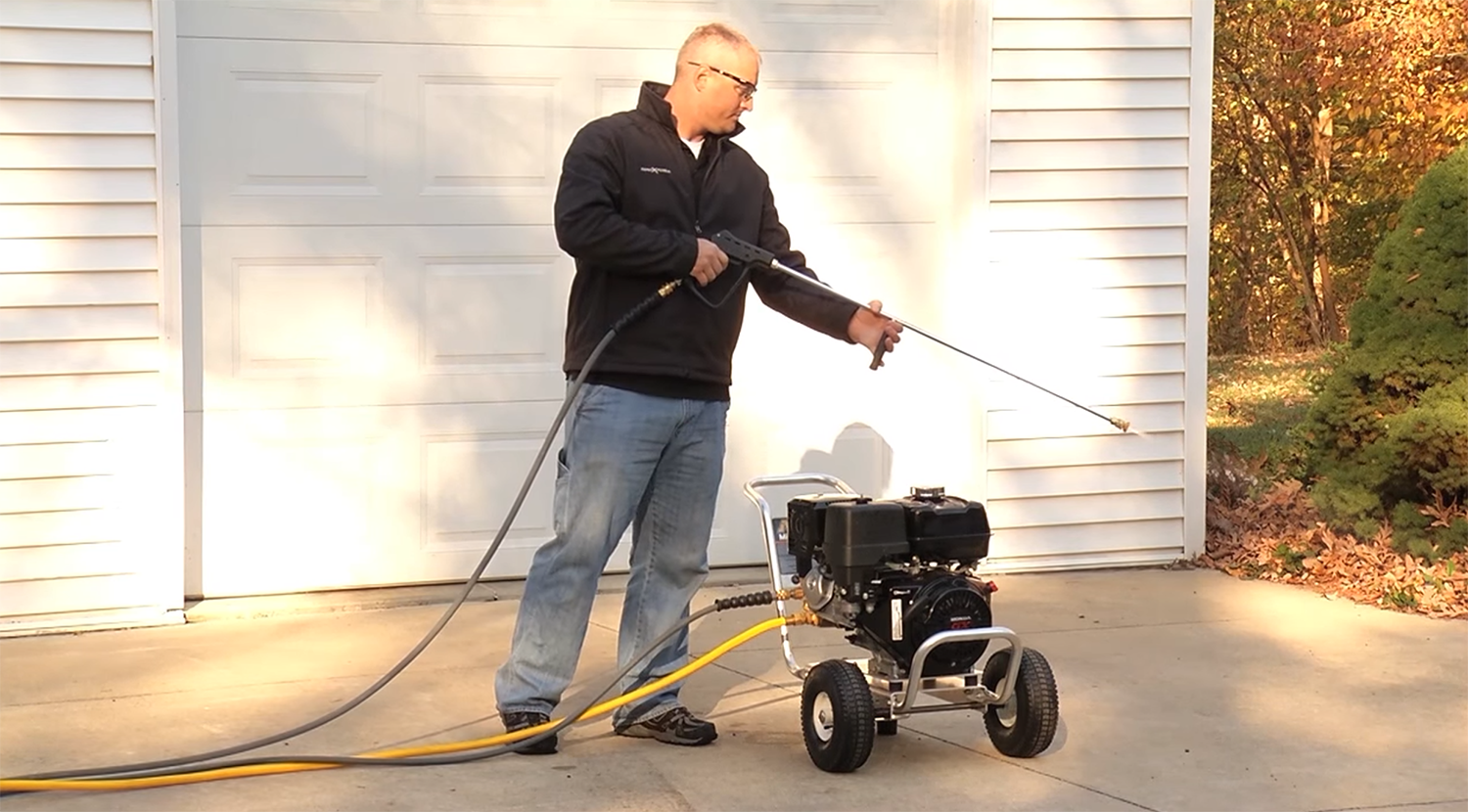 How To Start a Pressure Washer