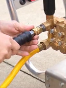 connecting high pressure hose