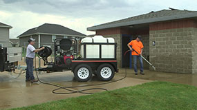 Mi-T-M All-Electric Hot Water Pressure Washer