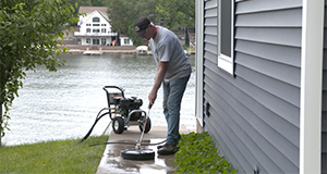 Sidewalk Cleaning