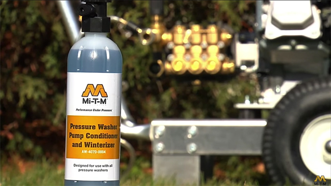 how to winterize pressure washer